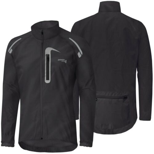 Brisk Bike Cycling Rain Jacket Lightweight Unisex Cycling Rain Jackets - Picture 3 of 10