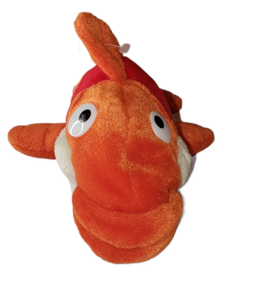 Vintage Fiesta "GUS" COLORFUL FISH  9" Bean Bag Stuffed Animal Toy 1990's - Image 2 of 4