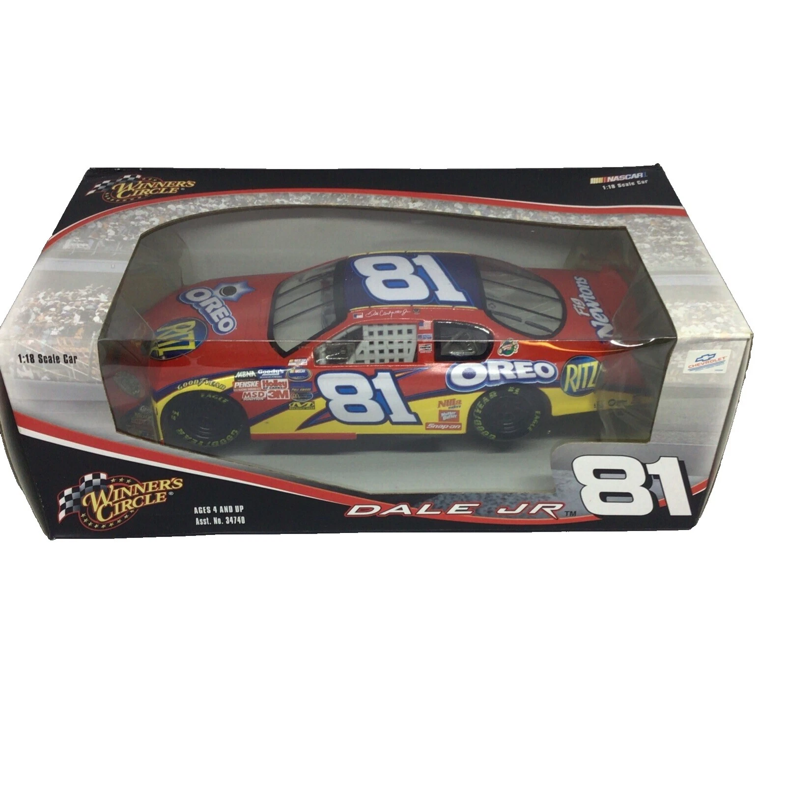 Dale Earnhardt Jr 1:18 escala Diecast coches de carreras