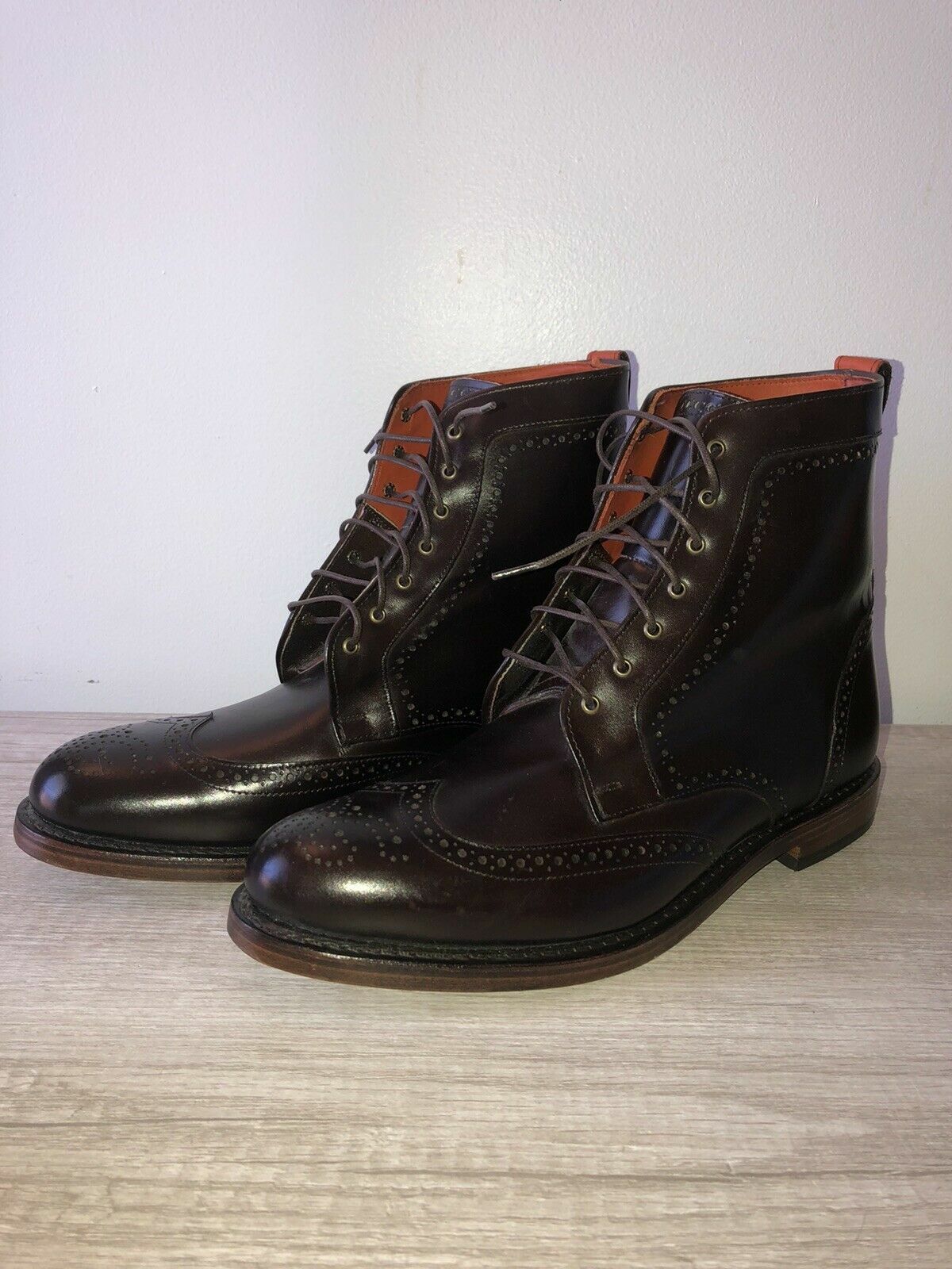 allen edmonds wingtip boots