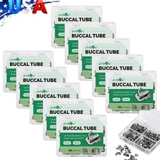 Dental Ortodoncia Tubos bucales de MBT 022 1er Molar Bondable Non-Convertible US