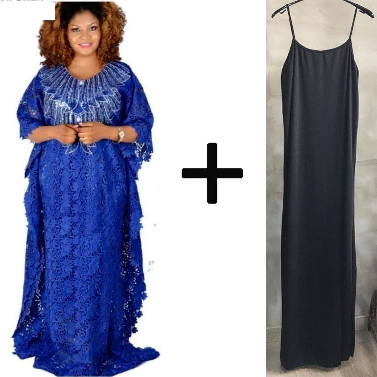Lace hot sale african dress