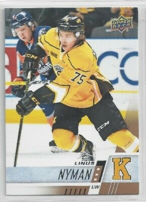 2017-18 Upper Deck CHL #266 Linus Nyman