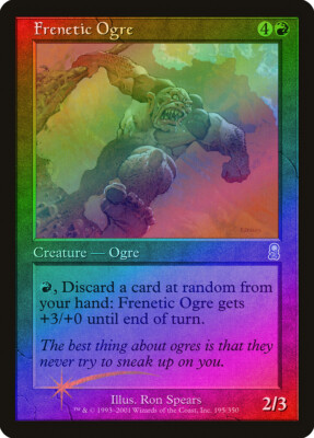 Frenetic Ogre FOIL Odyssey HEAVILY PLD Red Uncommon MAGIC MTG CARD ABUGames | eBay Frenetic Ogre FOIL Odyssey HEAVILY PLD Red Uncommon MAGIC MTG CARD ABUGames | eBay