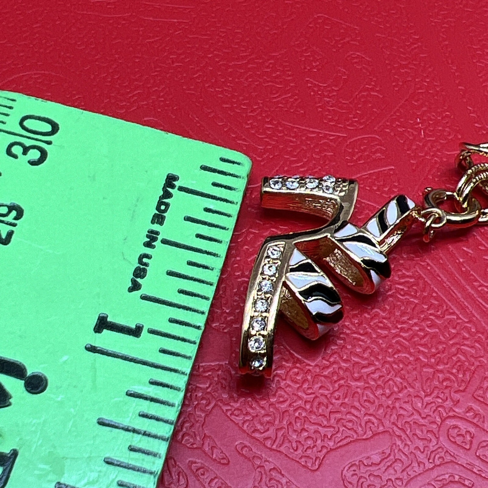 KJL Kenneth Jay Lane Shoes Boots Sandals 4 Charms… - image 11