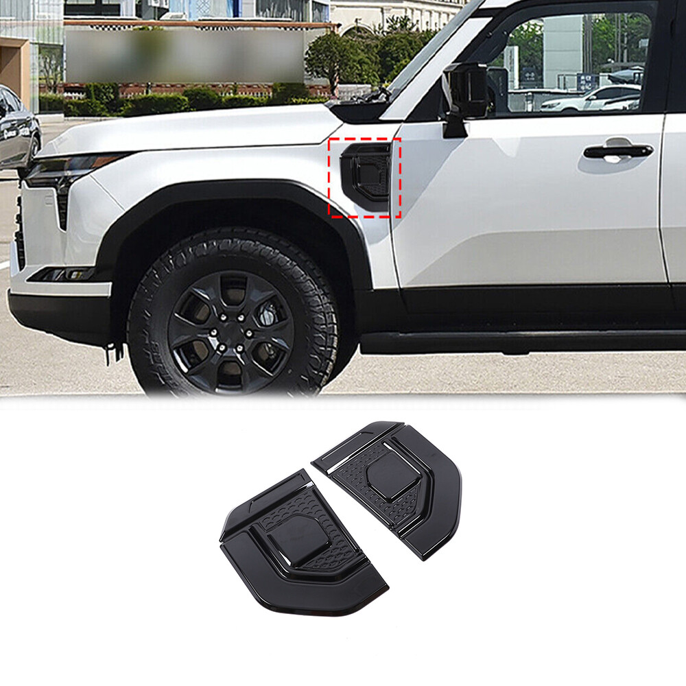 Mud Flaps Splash Guards Cover Trim For Lexus GX / Land Cruiser 2024+Bright Black-image