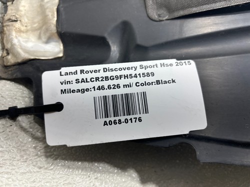 15-19 LAND ROVER Discovery Sport Front Right Fender Inner Liner Cover Rear Part - 第 5/6 張圖片