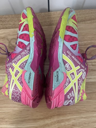 ASICS Women Size 6 Gel-Noosa Tri 9 T458Q Pink Athletic Running Shoes - Picture 6 of 13