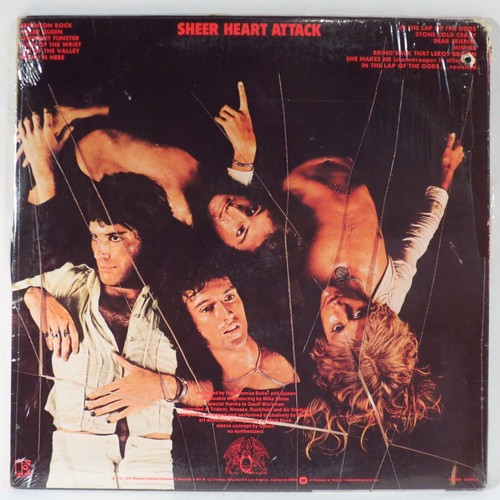 QUEEN – Sheer Heart Attack 1974 1st US issue SEALED LP Freddie Mercury - 第 2/2 張圖片
