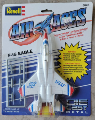 Vintage New 1990 Revell Air Aces USAF McDonnell Douglas F-15 Eagle 8642 Sealed