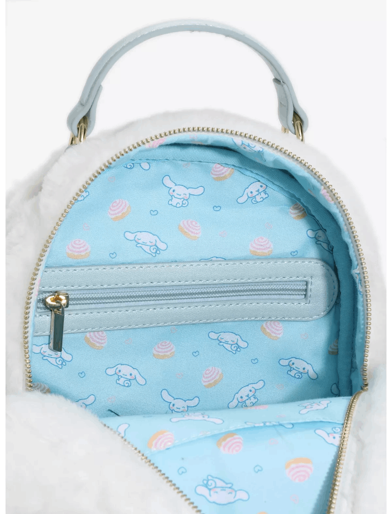 Sanrio Cinnamoroll Faux Fur Fuzzy Cupcake Sweets Shoppe Mini  display picture 1