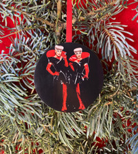 Dragula CHRISTMAS TREE ORNAMENT Custom Engraving Magnet Personalize