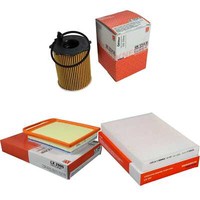 Mahle / Knecht Innenraumfilter LA 437 Luftfilter LX 2995 ÖLfilter OX 171/2D