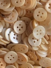 mother of pearl buttons  6 Ounce lot
