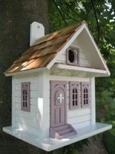 Home Bazaar Shotgun Cottage Bird House 9029WS