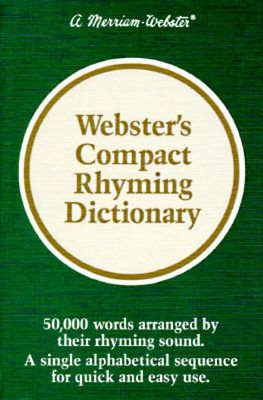 Webster's Compact Reimwörterbuch Hardcover