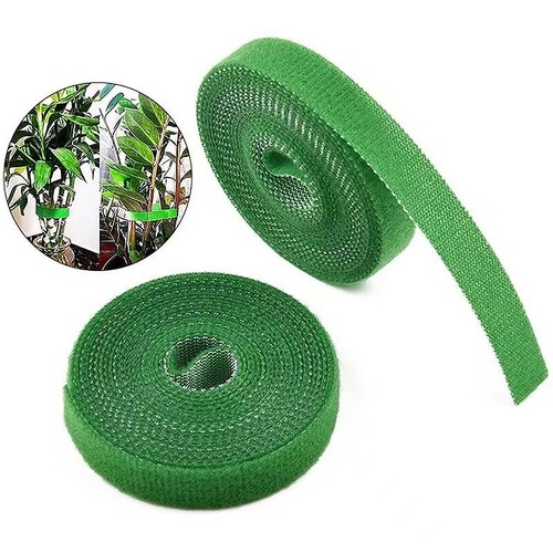 1/3/5M Nylon Plant Bandage Tie Reusable Plant Hook Loop Ties Green Fastener WY3 - Picture 4 of 11