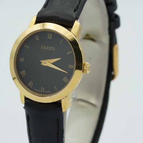 GUCCI VINTAGE DAMEN UHR 2200L 25MM SCHÖNER ZUSTAND RAR VERGOLDET G044 - Bild 4 von 9