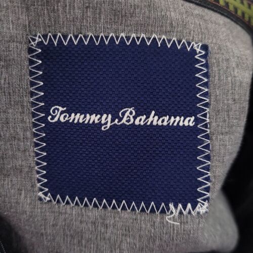 Camisa Tommy Bahama Para Hombres 2XL XXL Negra Verde Rayas Puño Abatible Resort Informal - Imagen 5 de 13