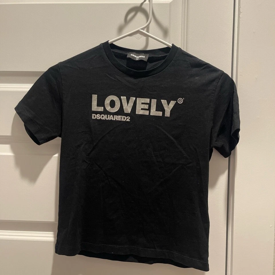 Dsquared2 прекрасные дети девочек футболка топ 10Y - Изображение 2 из 4