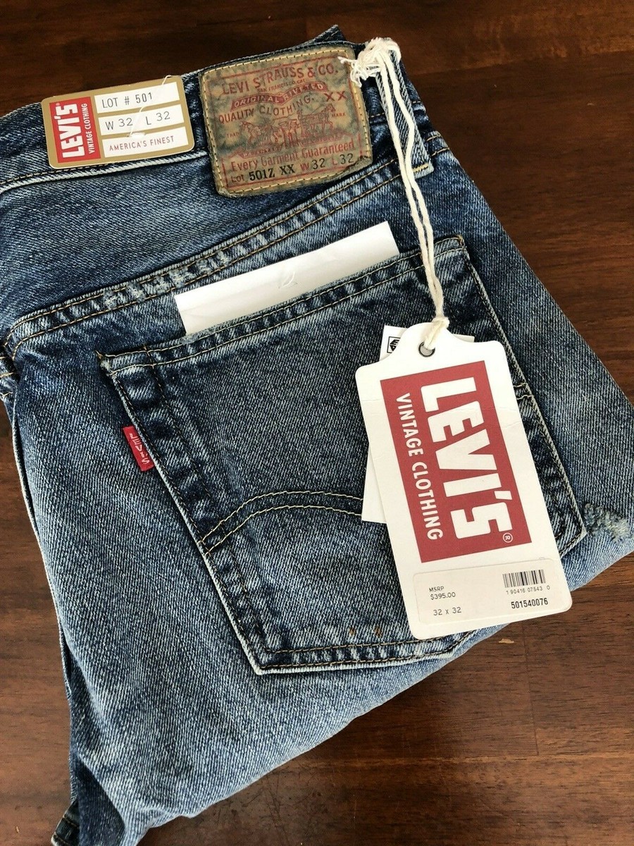 LEVI'S 501 'Z' 1954 ヴィンテージデニム W30 L32 LEVI'S VINTAGE CLOTHING THE 501 Z 1954 CONE DENIM SELVAGE FABR(W32