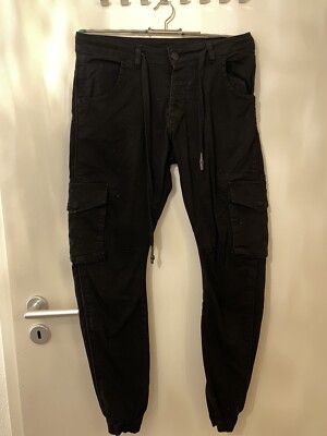 Eightyfive cargopants cargohose schwarz w28