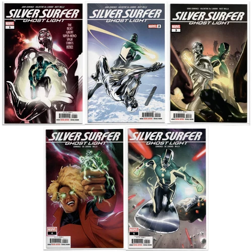 Silver Surfer Ghost Light #1 2 3 4 5 Cover A 1st print SET Lot 2023