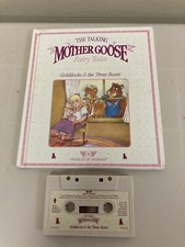 Talking Mother Goose Book/Tape Goldilocks  Three Bears Worlds Of Wonder