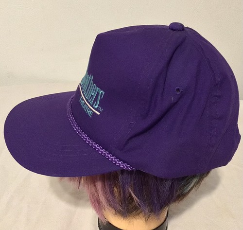 Vintage The Gatlin Brothers Theatre Myrtle Beach SC Snapback Purple Hat Ball Cap - Picture 4 of 7