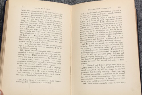 Advice to a Wife On The Management of her Own Health by Pye Henry Chavasse 1898 - Picture 11 of 12