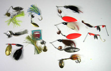 11 Spinning Fishing Lures Buchertail, Strike King, Roland Martin, Erie Dearie