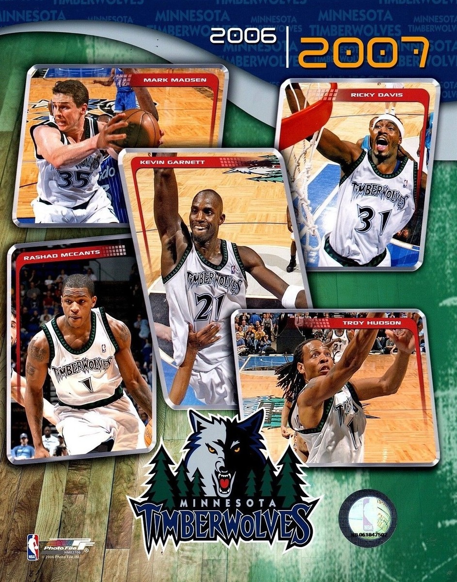 Minnesota Timberwolves 2006/07 NBA Basketball Team Licensed