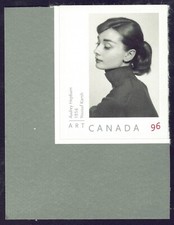 Canada sc#2272 Art Canada: Audrey Hepburn, Unit from Booklet 377, Mint-NH