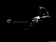 Cars silhouette of an audi Desk Mat Stitched