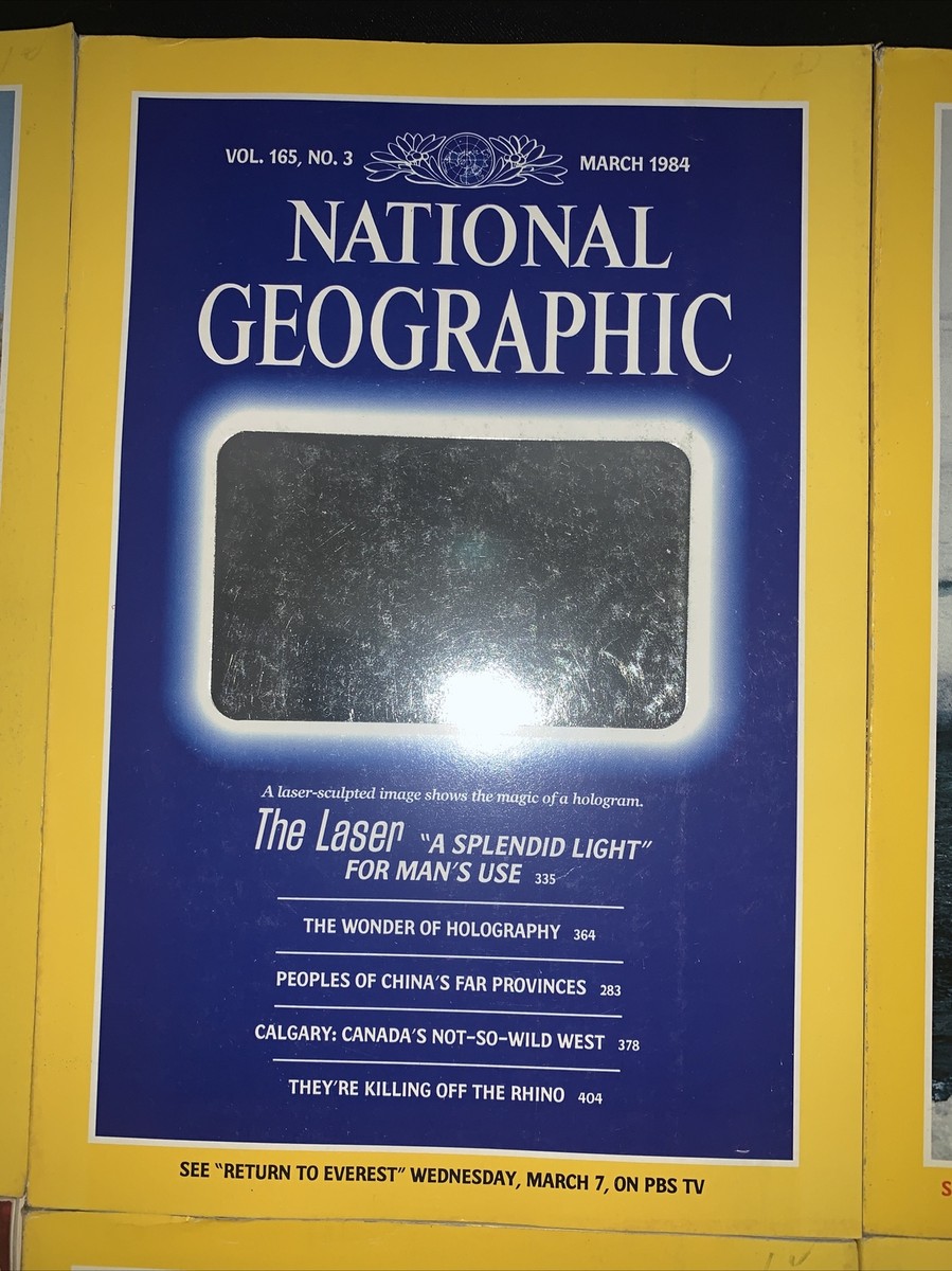 National Geographic Magazine 1984 COMPLETE 12 Issues | eBay