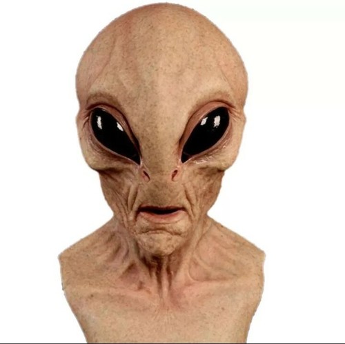 Masque Alien Roswell Cosplay adulte extraterrestre Déguisement Halloween Xfiles - Photo 8 sur 10