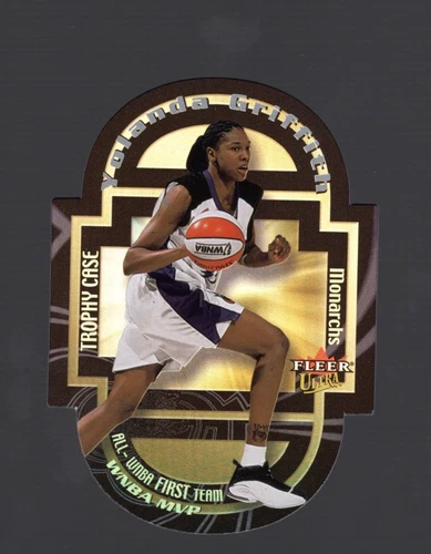 2000 FLEER ULTRA WNBA YOLANDA GRIFFITH #3TC TROPHY CASE INSERT