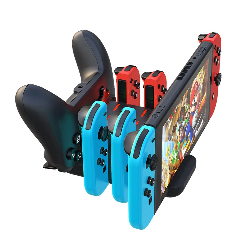 Nintendo Switch 6-in-1 Console & JoyCon Controller Charger Docking Station - Image 2 of 4