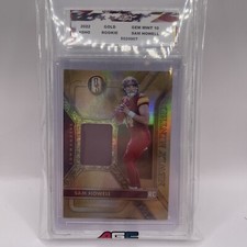 2022 Gold Standard Sam Howell Newly Minted Rookie Jersey RC /399 AGC 10 Gem Mint