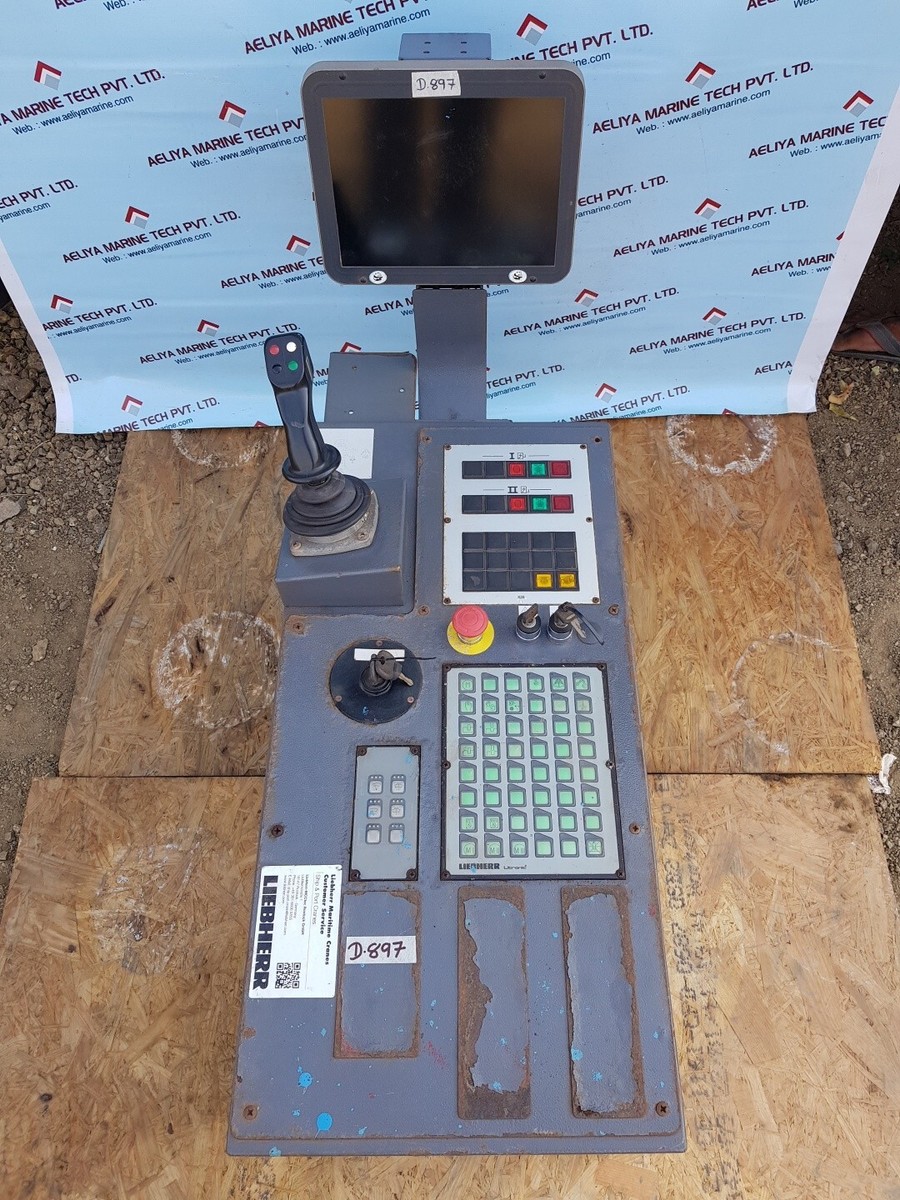 Liebherr Container Handling Cranes Joystick Controls Crane Control