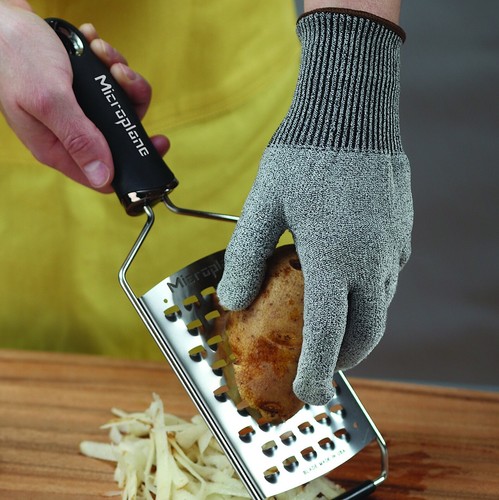 Gant adulte sûr cuisine résistant aux coupures microplane - Taille unique convient à la plupart - Photo 4/4