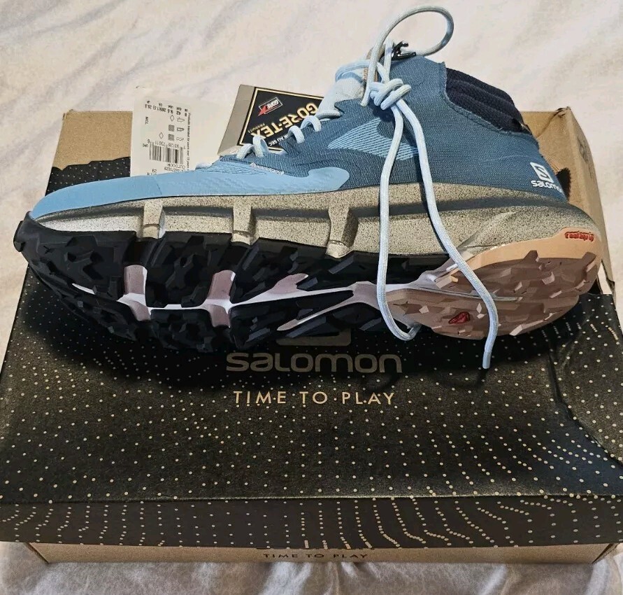 Stivali da trekking Salomon Predict Hike Mid GTX 414607 blu donna 9 5 US M