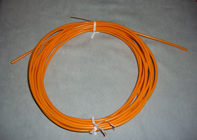 Knex ORANGE TRACK TUBE 28' Feet Single Piece ~ K'nex Roller