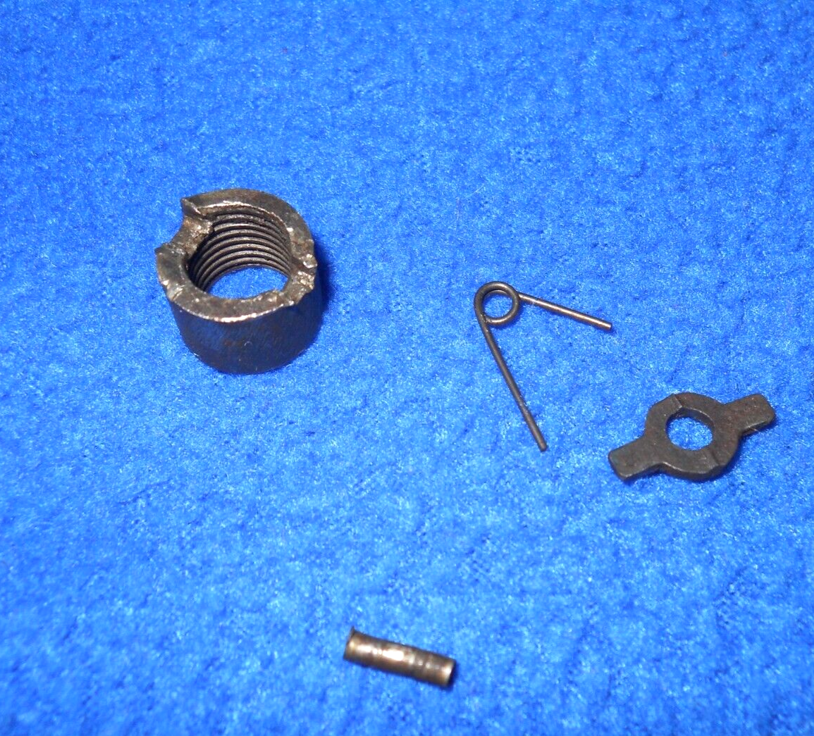 STEVENS 335 12GA SxS Double Barrel PARTS LOT: Top Snap Nut, Lock