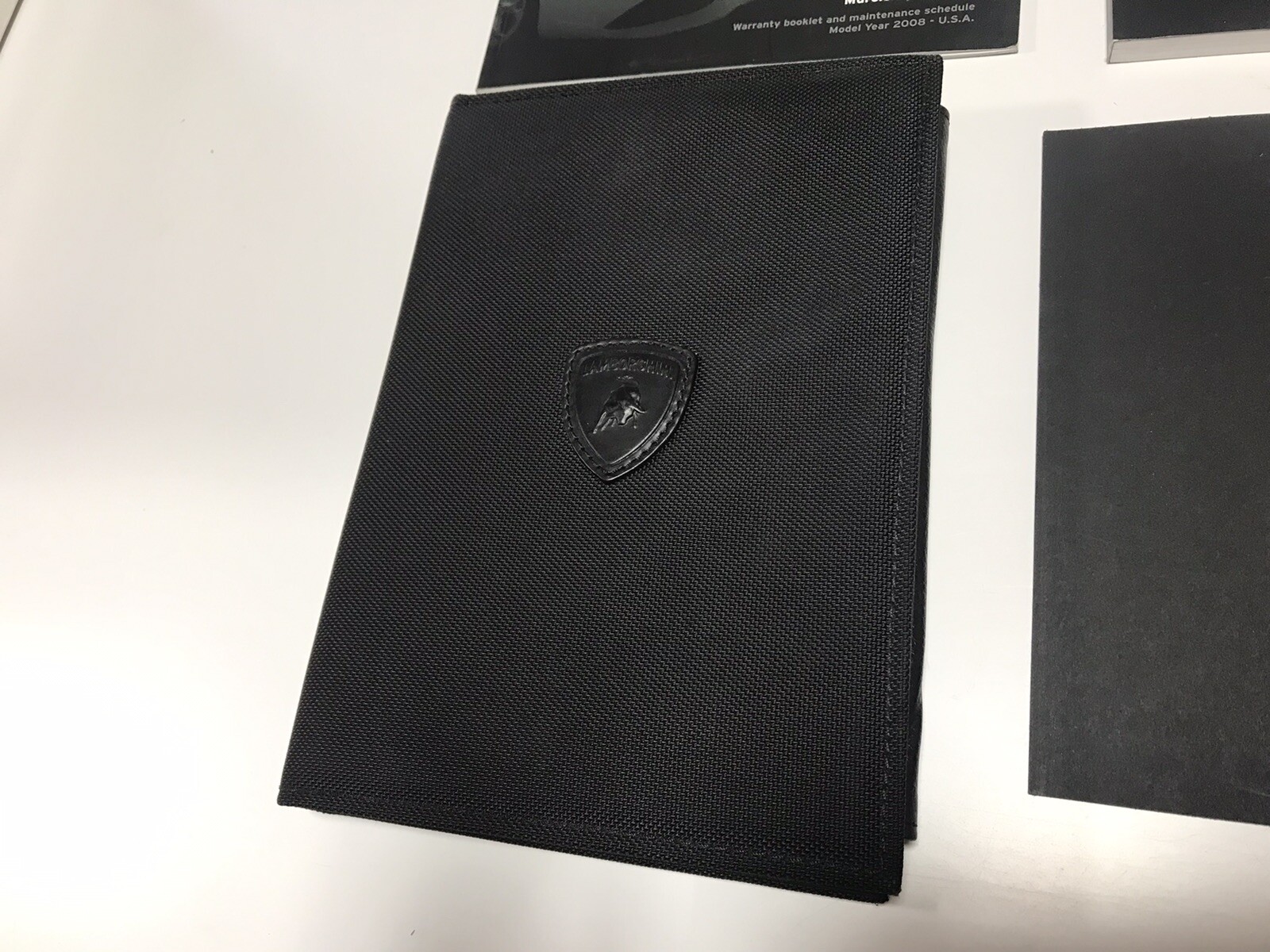 LAMBORGHINI MURCIELAGO OWNERS MANUAL WITH POUCH 2008 OEM 418012003AC 410012005AA