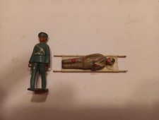 Vintage Britians Ltd., Cast Metal, Military/Soldiers, Stretcher Bearer  Patient