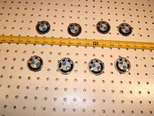 BMW7 5 6 3 series 1970s &1980s steering wheel center BMW OEM 1 logo,1 3/4" inch