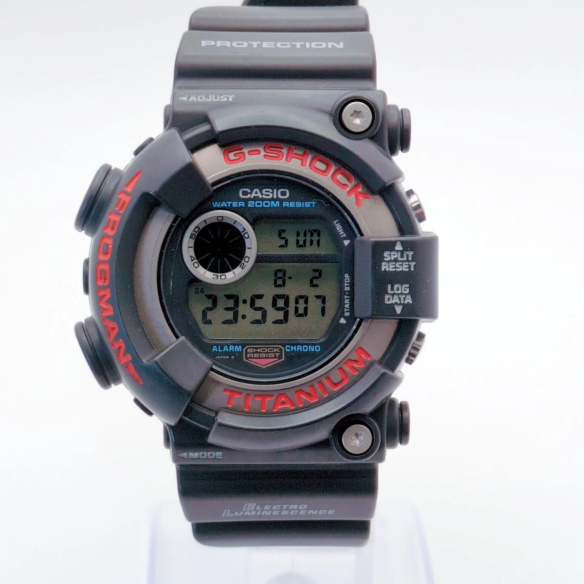 Preços baixos em Caixa de titânio G-SHOCK FROGMAN relógios de
