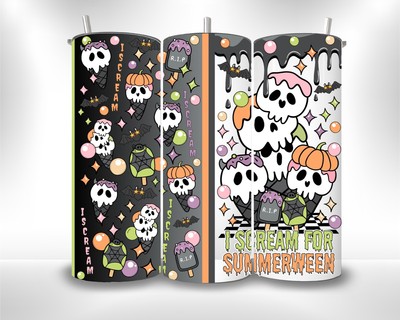 20 Unzen Becher Halloween Summerween Scream Eis Geschenke für Goten TK Maxx Style