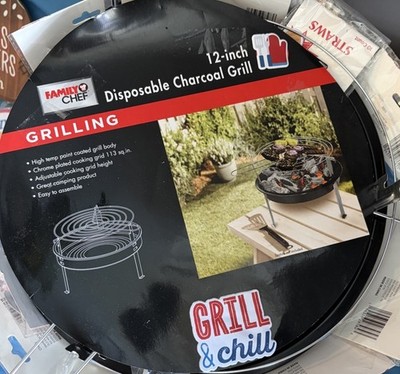 Family Chef 12   Disposable Grill , Cookout, Party